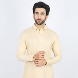 Men's Fancy Shalwar Suit - Beige, Men's Shalwar Kameez, Chase Value, Chase Value