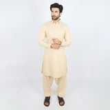 Men's Fancy Shalwar Suit - Beige, Men's Shalwar Kameez, Chase Value, Chase Value
