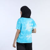 Eminent Women's Half Sleeves Printed T-Shirt - Aqua, Women T-Shirts & Tops, Eminent, Chase Value