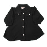 Newborn Girls Full Sleeves Frock - Black, Newborn Girls Frocks, Chase Value, Chase Value