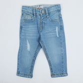 Eminent Newborn Boys Denim Pant - Ice Blue, Newborn Boys Shorts & Pants, Eminent, Chase Value