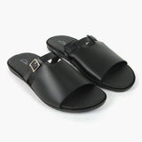 Men's Slipper - Black, Men's Slippers, Chase Value, Chase Value