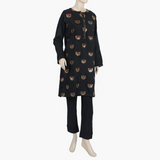 Women's Embroidered Shalwar Suit - Black, Women Shalwar Suits, Chase Value, Chase Value