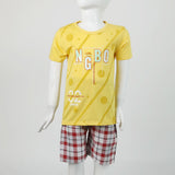 Boys Half Sleeves Suit - Yellow, Boys Sets & Suits, Chase Value, Chase Value