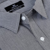 Eminent Men's Formal Check Shirt - Black, Men's Shirts, Eminent, Chase Value