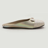 Women's Backless Pump - Cream, Women Backless Pumps, Chase Value, Chase Value