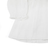 Newborn Girls Full Sleeves Frock - White, Newborn Girls Frocks, Chase Value, Chase Value