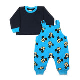 Newborn Girls Full Sleeves Romper Suit - Blue, Newborn Girls Rompers, Chase Value, Chase Value