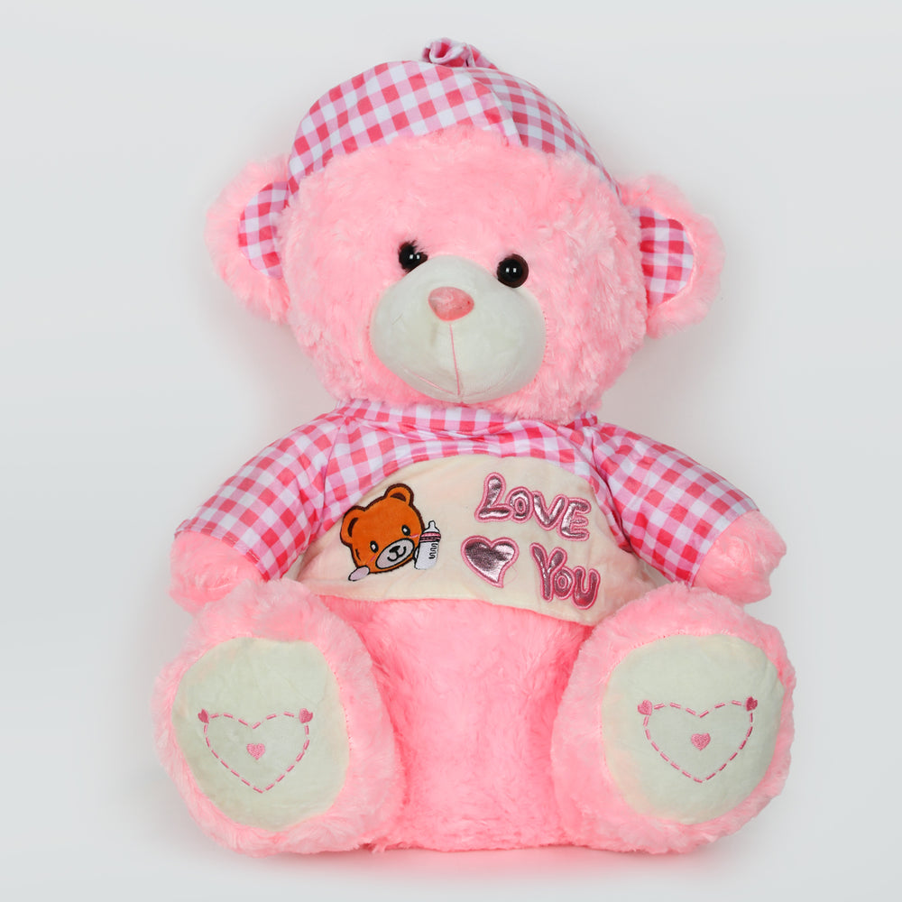 Fluffy Love Bear Mix 50Cm - Pink, Stuffed Toys, Chase Value, Chase Value