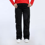 Women's Flared Denim - Black, Women Pants & Tights, Chase Value, Chase Value