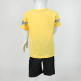 Boys Half Sleeves Suit - Yellow, Boys Sets & Suits, Chase Value, Chase Value