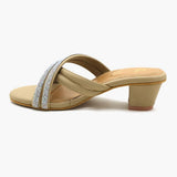 Girls Heel Slipper - Fawn, Girls Heels, Chase Value, Chase Value