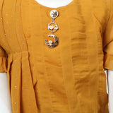 Girls Frock Suit - Mustard, Girls Frocks, Chase Value, Chase Value