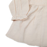 Newborn Girls Full Sleeves Frock - Peach, Newborn Girls Frocks, Chase Value, Chase Value