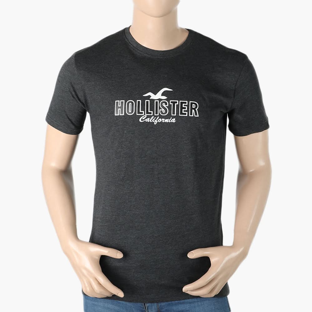 Men's Half Sleeves T-Shirt - Dark Grey, Men's T-Shirts & Polos, Chase Value, Chase Value