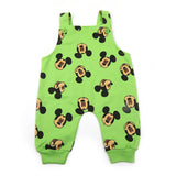 Newborn Girls Full Sleeves Romper Suit - Green, Newborn Girls Rompers, Chase Value, Chase Value