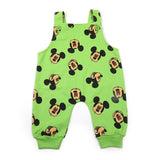 Newborn Girls Full Sleeves Romper Suit - Green, Newborn Girls Rompers, Chase Value, Chase Value