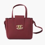 Women's Shoulder - Burgundy, Women Bags, Chase Value, Chase Value