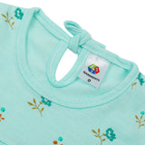 Newbron Girls Full Sleeves Suit - Cyan, Newborn Girls Sets & Suits, Chase Value, Chase Value
