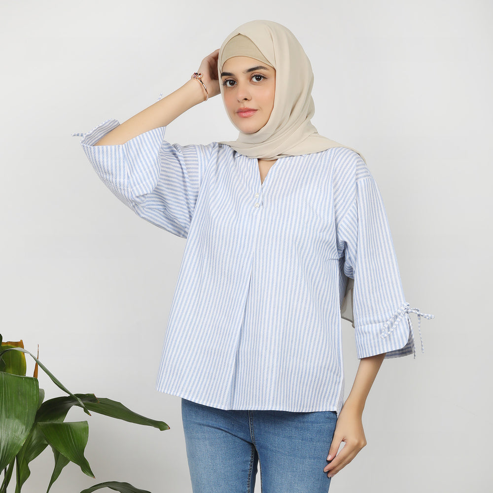 Eminent Women's Western Top - Blue, Women T-Shirts & Tops, Eminent, Chase Value