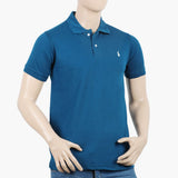 Men's Half Sleeves Polo T-Shirt - Steel Blue, Men's T-Shirts & Polos, Chase Value, Chase Value