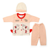Newborn Boys Full Sleeves Suit - Peach, Newborn Boys Sets & Suits, Chase Value, Chase Value