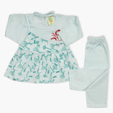 Newborn Girls Suit - Light Green, Newborn Girls Winterwear, Chase Value, Chase Value