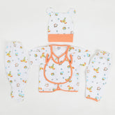 Newborn 5Pcs Gift Set - Peach, Newborn Gift Set, Chase Value, Chase Value