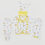 Newborn 5Pcs Gift Set - Yellow, Newborn Gift Set, Chase Value, Chase Value