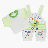 Newborn Boys Romper - Green, Newborn Boys Winterwear, Chase Value, Chase Value