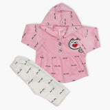 Newborn Girls Full Sleeves Suit - Pink, Newborn Girls Winterwear, Chase Value, Chase Value