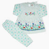 Newborn Girls Suit - Cyan, Newborn Girls Winterwear, Chase Value, Chase Value