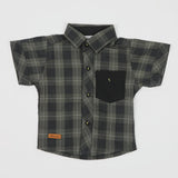 Newborn Boy Shirt - Dark Green, Newborn Boys Shirts & T-Shirts, Chase Value, Chase Value