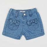 Eminent Newborn Girls Denim Short - Light Blue, Newborn Girls Shorts Skirts & Pants, Eminent, Chase Value