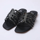 Eminent Women's Fancy Slipper - Black, Women Slippers, Chase Value, Chase Value