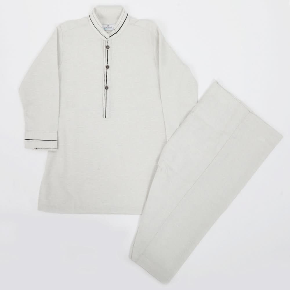 Eminent Boys Fancy Shalwar Suit - Off White, Boys Shalwar Kameez, Eminent, Chase Value