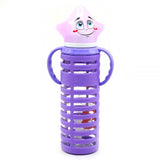 Yes Glass Bottle 240ml - Purple, Feeding Supplies, Chase Value, Chase Value