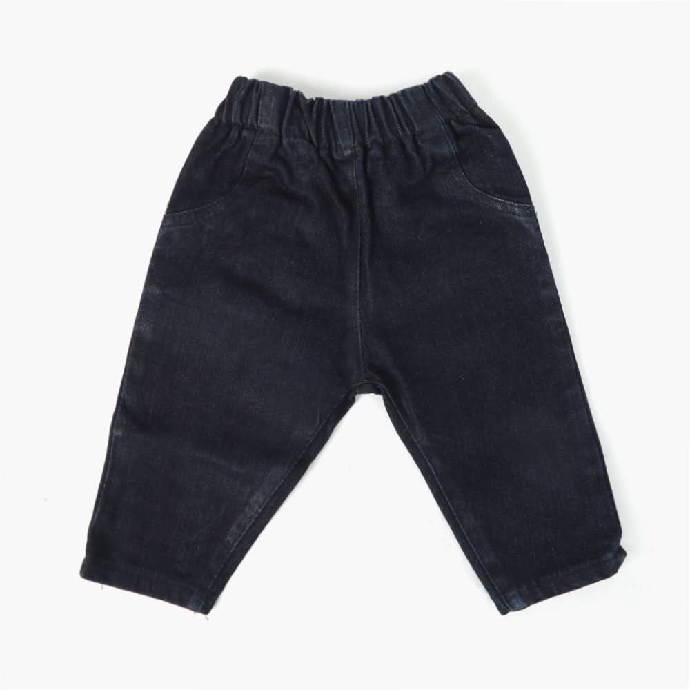 Newborn Boys Denim Pant - Navy Blue, Newborn Boys Shorts & Pants, Chase Value, Chase Value