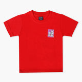 Boys Half Sleeves T-Shirt - Red, Boys T-Shirts, Chase Value, Chase Value