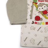 Newborn Boys Full Sleeves Suit - Grey, Newborn Boys Sets & Suits, Chase Value, Chase Value