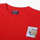 Boys Half Sleeves T-Shirt - Red, Boys T-Shirts, Chase Value, Chase Value