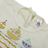 Newborn Girls Full Sleeves Suit - Yellow, Newborn Girls Sets & Suits, Chase Value, Chase Value