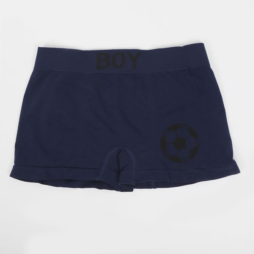 Boys Seamless Boxer - Navy Blue, Boys Underwear, Chase Value, Chase Value
