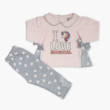 Newborn Girls Full Sleeves Suit - Pink, Newborn Girls Winterwear, Chase Value, Chase Value