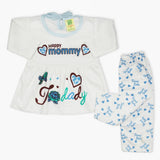 Newborn Girls Suit - Light Blue, Newborn Girls Winterwear, Chase Value, Chase Value