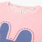 Girls Half Sleeves T-Shirt - Pink, Girls T-Shirts, Chase Value, Chase Value