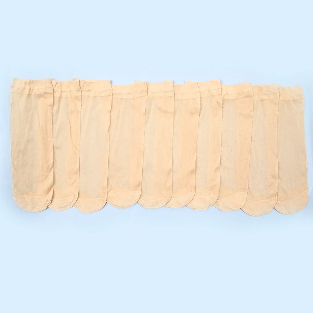 Women's 10pcs Socks - Skin, Women Socks Stocking & Gloves, Chase Value, Chase Value