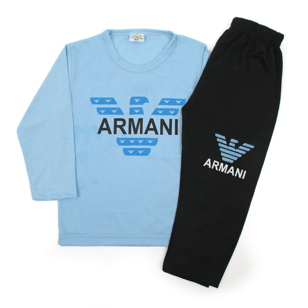 Boys Full Sleeves Trouser Suit - Sky Blue, Boys Sets & Suits, Chase Value, Chase Value