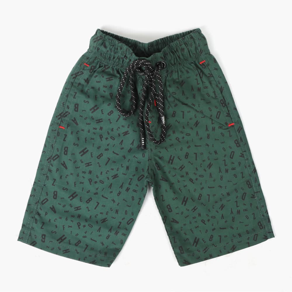 Boys Short - Green, Boys Shorts, Chase Value, Chase Value
