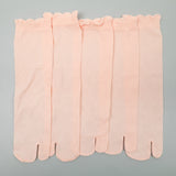 Women's 5Pc Socks - Peach, Women Socks Stocking & Gloves, Chase Value, Chase Value